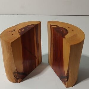 Natural Wood Salt And Pepper Shakers